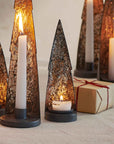 Infina™ Iron Candle Holder (8 in) - hand forged