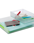 Vinestra Glass Tray (Large) | Image 4 | From the Vinestra Collection | Expertly made with natural glass for long lasting use | Available in clear color | texxture home
