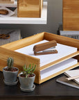 Takara™ Teak Letter tray