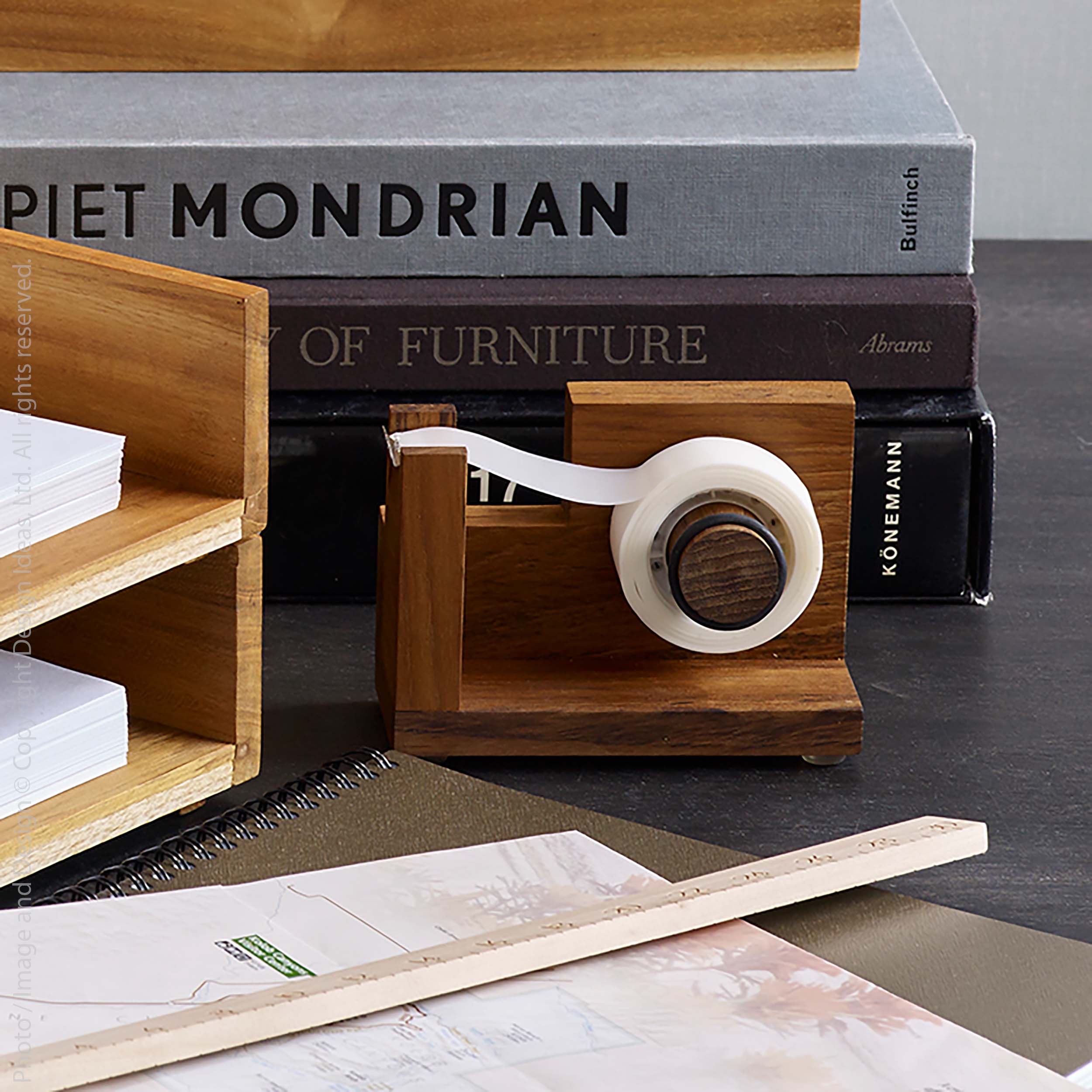 Takara Teak Tape Dispenser - texxture™