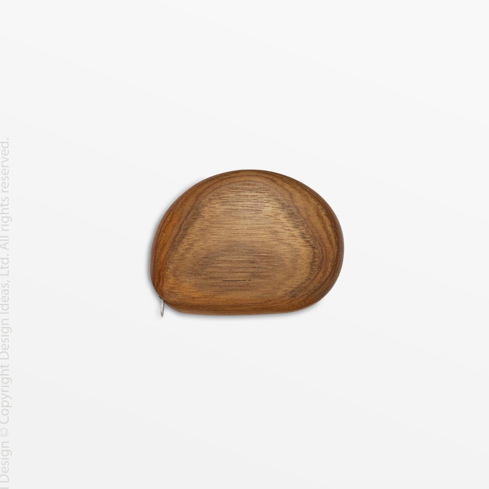 Takara Teak Tape Measure - Natural Color | Image 1 | From the Takara Collection | Expertly made with solid teak for long lasting use | This tape measure is sustainably sourced | Available in natural color | texxture home