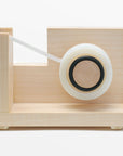 Upland Sycamore Tape Dispenser - Natural Color | Image 1 | From the Upland Collection | Elegantly created with natural sycamore for long lasting use | Available in natural color | texxture home