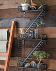 FireEscape Iron Shelf Natural Color | Image 2 | | Exquisitely created with natural iron for long lasting use | Available in natural color | texxture home