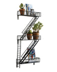 FireEscape Iron Shelf Natural Color | Image 3 | | Exquisitely created with natural iron for long lasting use | Available in natural color | texxture home