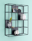 Neo Metal Shelf Natural Color | Image 2 | | Expertly handmade with natural metal for long lasting use | Available in black color | texxture home