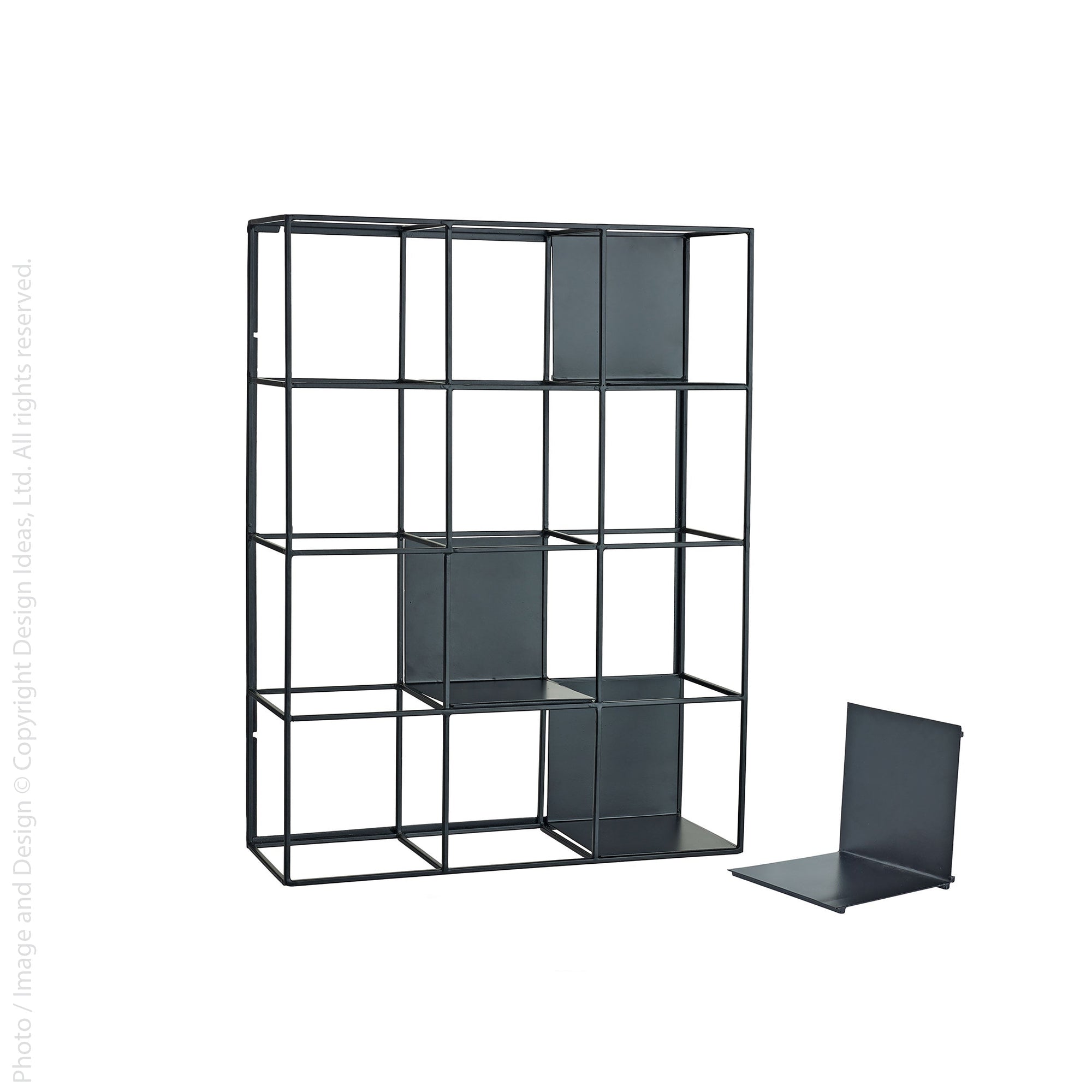 Neo Metal Shelf Natural Color | Image 3 |  | Expertly handmade with natural metal for long lasting use | Available in black color | texxture home