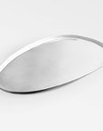 Aluna Aluminum Tray (Large) - Silver Color | Image 1 | From the Aluna Collection | Exquisitely crafted with natural aluminum for long lasting use | Available in natural color | texxture home