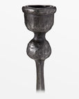 Jasper Iron Taper Candle Holder (12.4 Inch) Black Color | Image 5 | From the Jasper Collection | Exquisitely created with natural iron for long lasting use | Available in copper color | texxture home