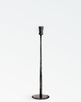 Jasper Iron Taper Candle Holder - Black Color | Image 1 | From the Jasper Collection | Masterfully assembled with natural iron for long lasting use | Available in copper color | texxture home