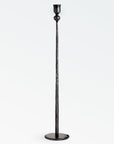 Jasper Iron Taper Candle Holder - Black Color | Image 1 | From the Jasper Collection | Skillfully assembled with natural iron for long lasting use | Available in copper color | texxture home