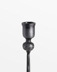 Jasper Iron Taper Candle Holder | Image 3 | From the Jasper Collection | Skillfully assembled with natural iron for long lasting use | Available in copper color | texxture home