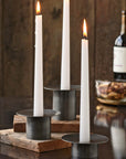 Rennik™ Hand Forged Steel Candle Holder - 3 inch