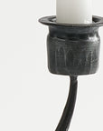 Revere™ Hand Forged Iron Candelabra - (colors: Black) | Premium Candleholder from the Revere™ collection | made with Iron for long lasting use