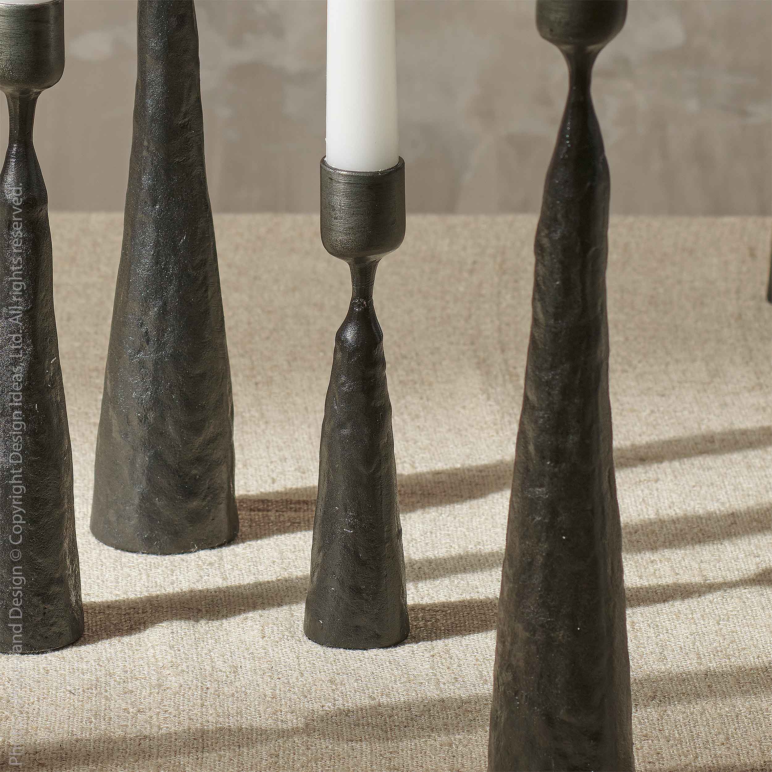 Cast Iron Taper Candle Holder