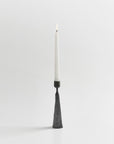 Palmer™ Medium Hand Forged Iron Taper Holder (8 in.) - (colors: Black) | Premium Candleholder from the Palmer™ collection | made with Iron for long lasting use