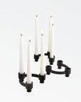 Eos Aluminum Candle Holder - Natural Color | Image 1 | | Masterfully made with natural aluminum for long lasting use | Available in copper color | texxture home