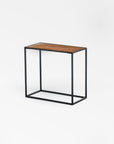 Pietra Copper Patina Rectangular Side Table - natural Color | Image 1 | From the Pietra Collection | Expertly assembled with natural copper for long lasting use | Available in brass color | texxture home