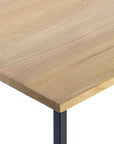 Pietra Iron & Teak Side Table Copper Color | Image 7 | From the Pietra Collection | Expertly constructed with natural iron for long lasting use | Available in natural color | texxture home