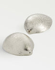 Balos™ sand casted aluminum salt & pepper shakers