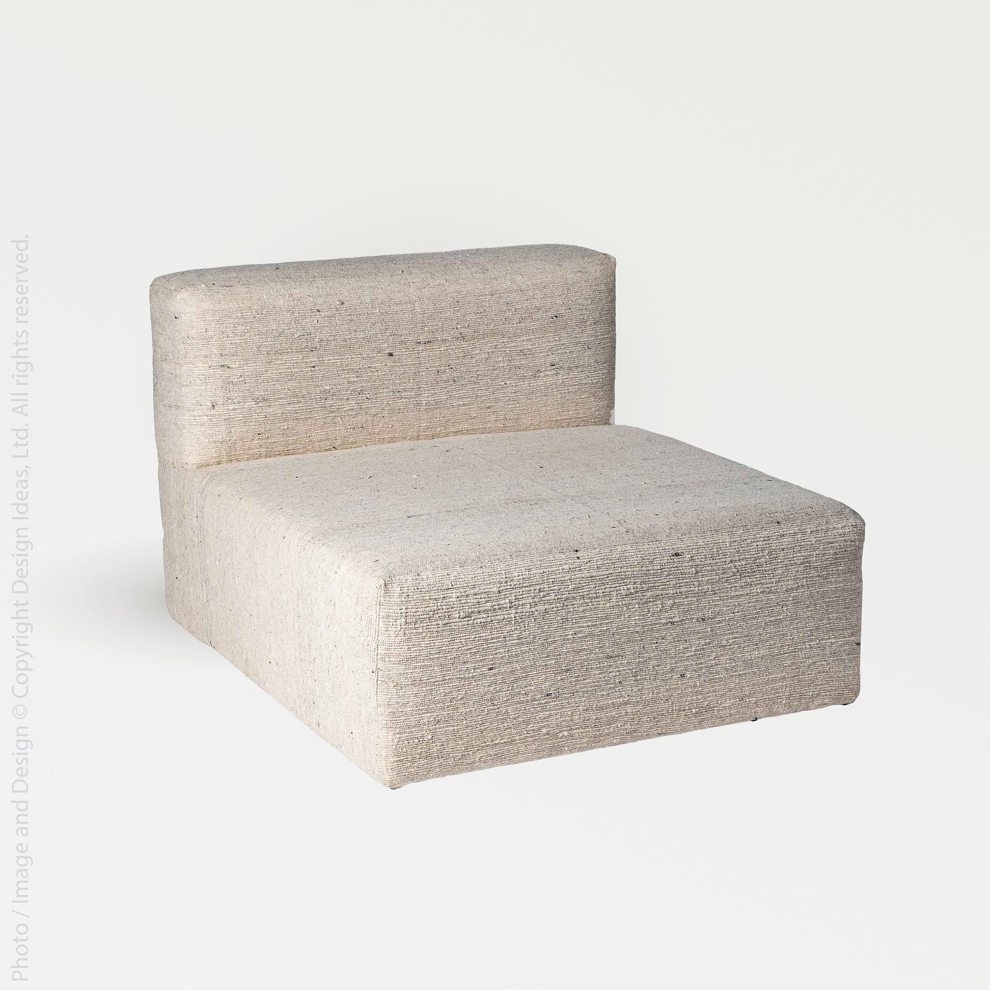 Avira™ sofa component - Natural | Image 1 | Premium Chair from the Avira collection | made with Boro for long lasting use | texxture