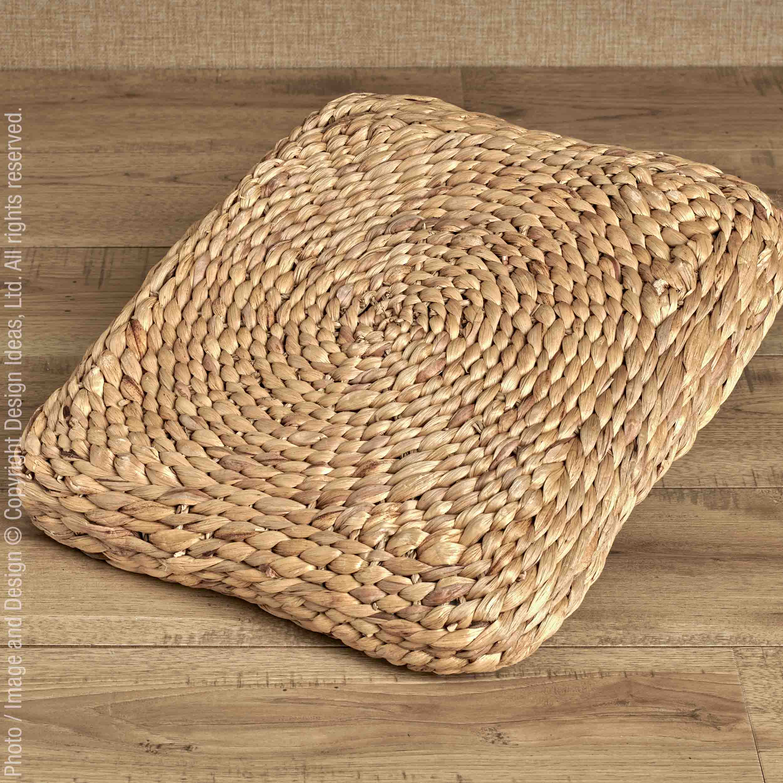 Adria™ cushion - Natural | Image 1 | Premium Cushion cover from the Adria collection | made with Water Hyacinth Twine for long lasting use | texxture