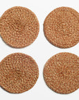 Melia™ Woven Jute Coasters (set of 4)