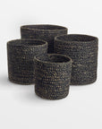 Melia™ baskets (set of 4) - Black | Image 10 | Premium Basket from the Melia collection | made with Jute for long lasting use | texxture