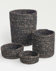 Melia™ Woven Jute Accessory Holder (set of 4)