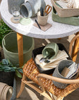 Melia™ basket (14.8 dia x 12.2 in.) - Black | Image 3 | Premium Basket from the Melia collection | made with Jute for long lasting use | texxture