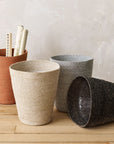 Melia™ Woven Jute Wastecan - Sand | Image 2 | Premium Wastecan from the Melia collection | made with Jute for long lasting use | texxture