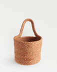 Melia™ Woven Jute Hanging Basket (4.6 x 5.2 x 4.8 in.)