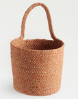 Melia™ Woven Jute Hanging Basket (6.3 x 7 x 6.5 in.)