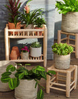 Melia™ baskets (set of 3) - Rust | Image 2 | Premium Basket from the Melia collection | made with Jute for long lasting use | texxture