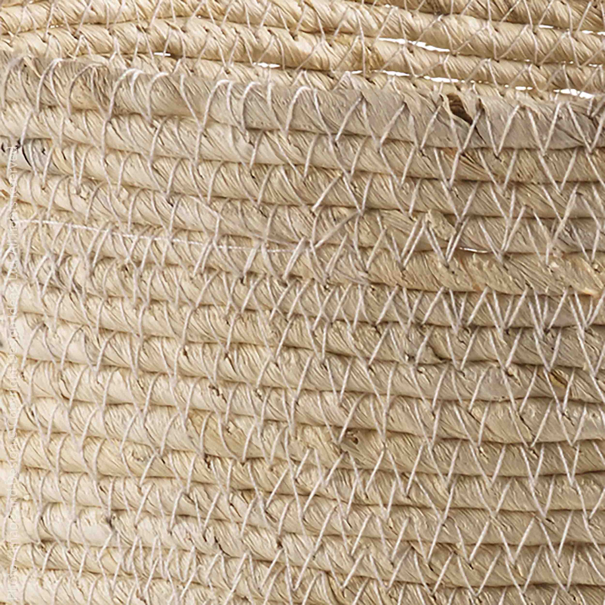 Maiz™ Medium Woven Corn Husk Basket with Handles