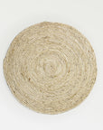Maiz Corn Husk Placemat - Natural Color | Image 1 | From the Maiz Collection | Masterfully assembled with natural corn husk for long lasting use | This placemat is sustainably sourced | Available in natural color | texxture home