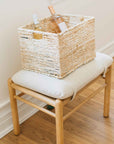 Maiz™ Woven Corn Leaf Basket (13 x 11 in)