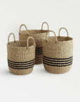 Scarborough™ baskets (set of 3) - Natural | Image 1 | Premium Basket from the Scarborough collection | made with Seagrass for long lasting use | texxture
