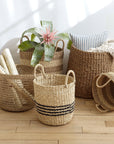 Stonington™ baskets (set of 2) - Natural | Image 2 | Premium Basket from the Stonington collection | made with Seagrass for long lasting use | texxture