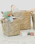 Koper™ Woven Water Hyacinth Twine Baskets (set of 3)
