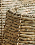 Pesaro™ Woven Water Hyacinth Twine Baskets (set of 3)