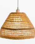 Nevis Lampshade Black Color | Image 3 | From the Nevis Collection | Masterfully assembled with natural for long lasting use | Available in natural color | texxture home