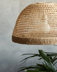 Cayman Seagrass Lampshade - natural Color | Image 2 | From the Cayman Collection | Exquisitely handmade with natural seagrass for long lasting use | Available in natural color | texxture home