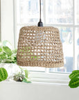 Barletta™ woven sea grass lampshade
