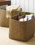 Yari™ Woven Water Hyacinth Baskets (set of 2)