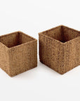 Yari™ baskets (set of 2) - Natural | Image 3 | Premium Basket from the Water Hyacinth collection | made with Water Hyacinth for long lasting use | texxture