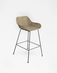 Ormond Rattan Counter Stool - Natural Color | Image 1 | From the Ormond Collection | Expertly handmade with natural rattan for long lasting use | Available in natural color | texxture home