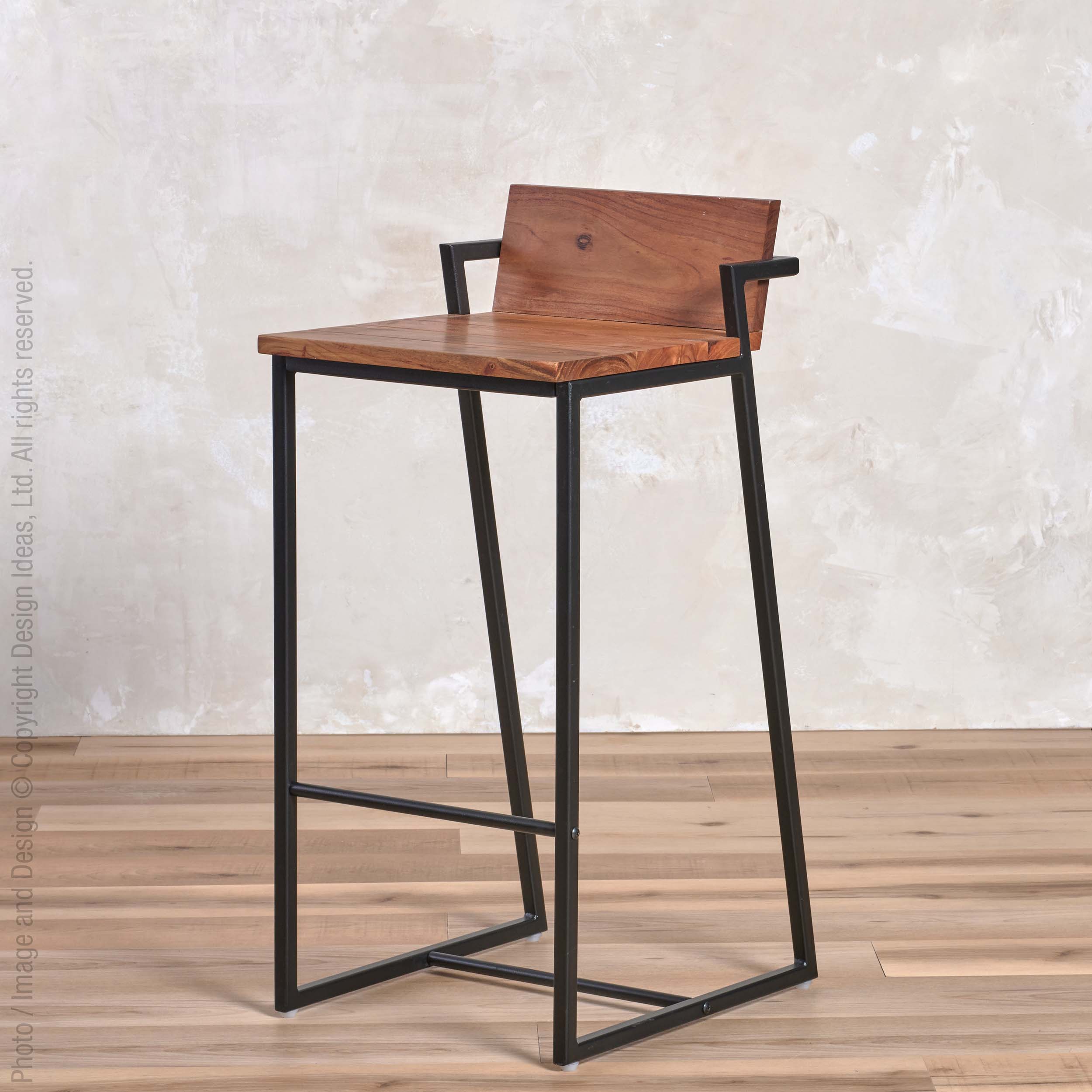 Acacia discount bar stool