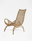 Lotus Rattan Chair - Natural Color | Image 1 |  | Expertly handmade with natural rattan for long lasting use | texxture home
