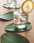 BaliHai Heliconia Coaster Sand Color | Image 2 | From the BaliHai Collection | Elegantly assembled with natural eva foam for long lasting use | texxture home