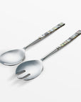 Abalon™ Artisan Forged Stainless Steel Salad Serving (set of 2)